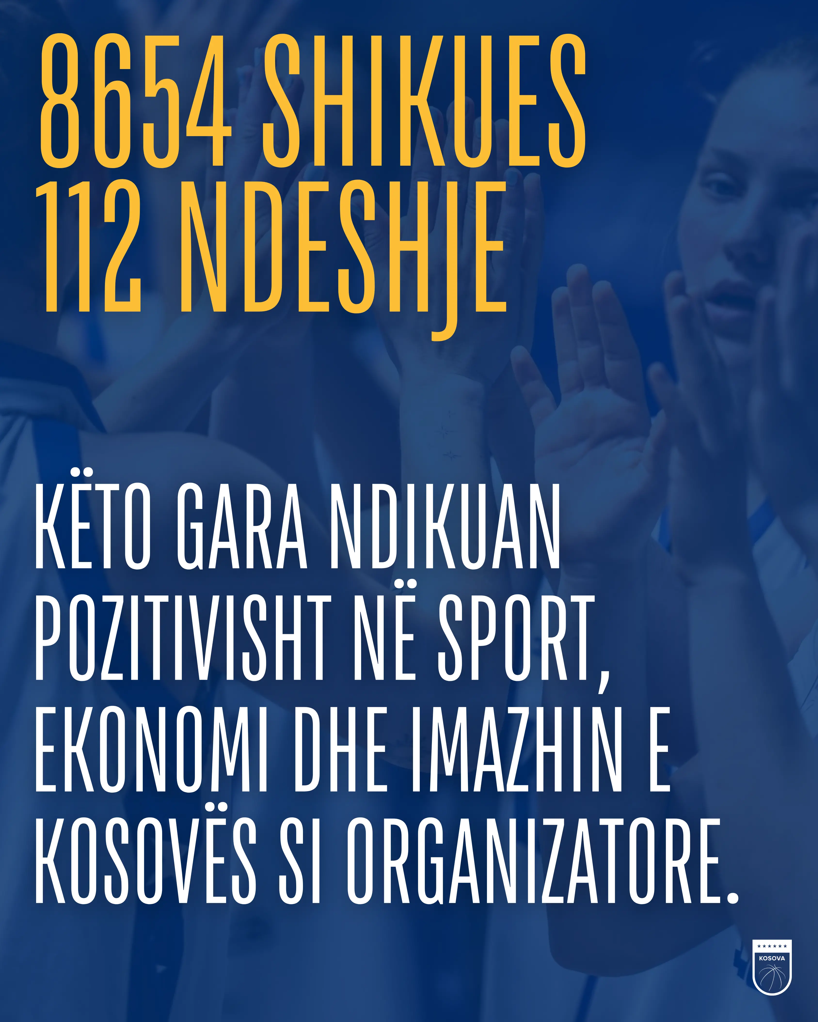 Përftimi nga organizmi i 5 Eventeve Ndërkombëtare të Basketbollit në Kosovë